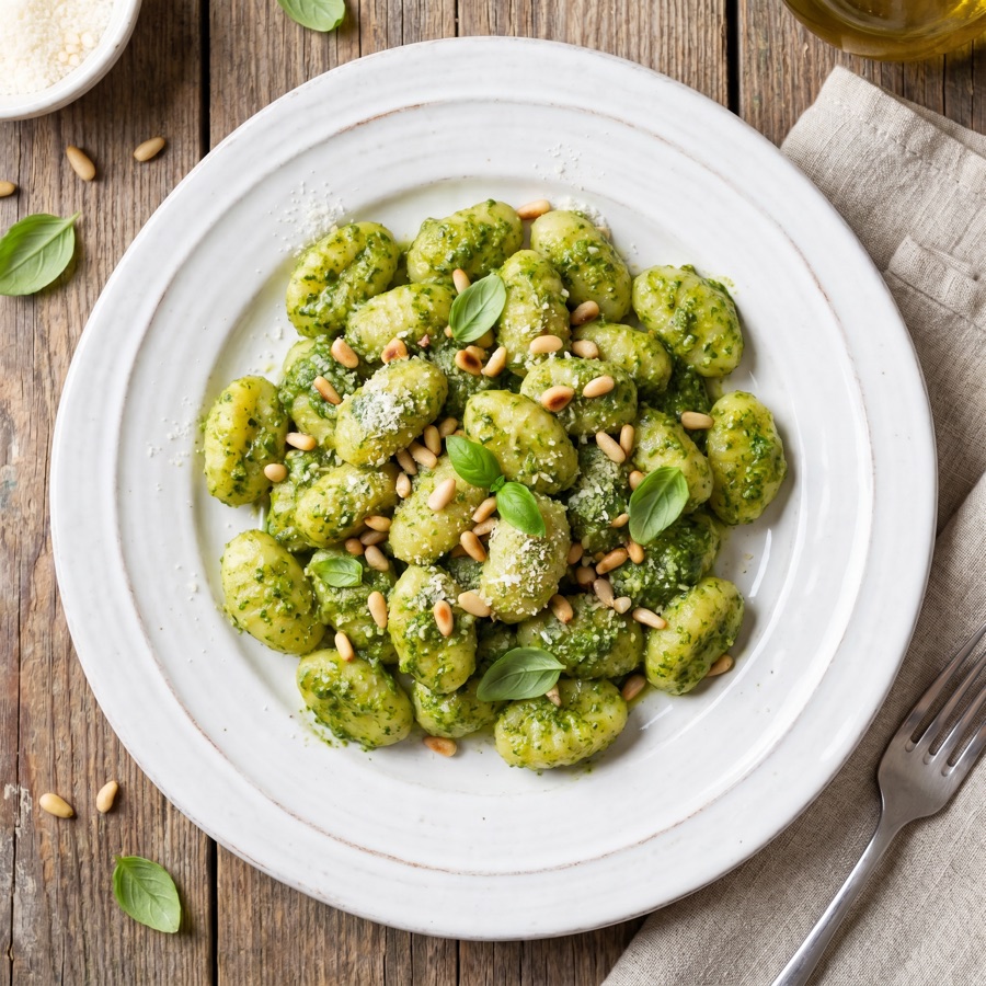 Gnocchi al Pesto